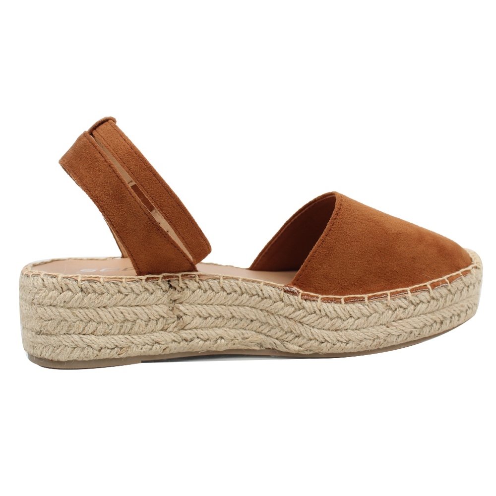 SiZe 9 Hazel Crochet Espadrilles Ankle Strap Flatf - Picture 3 of 5